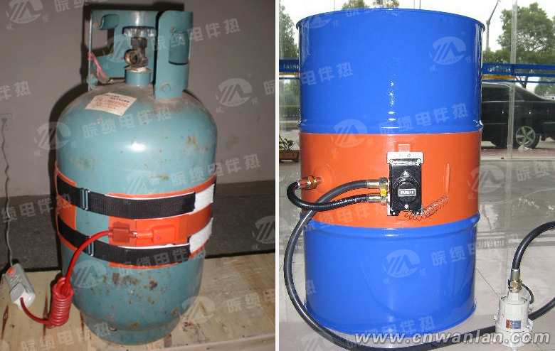硅橡胶电伴热带管油桶保温